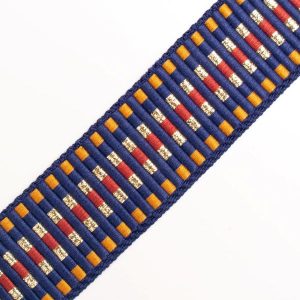 Cinta para asas colores fantasía (oscuros) (40/2) De 4 cm de ancho. La unidad son 25cm de largo.