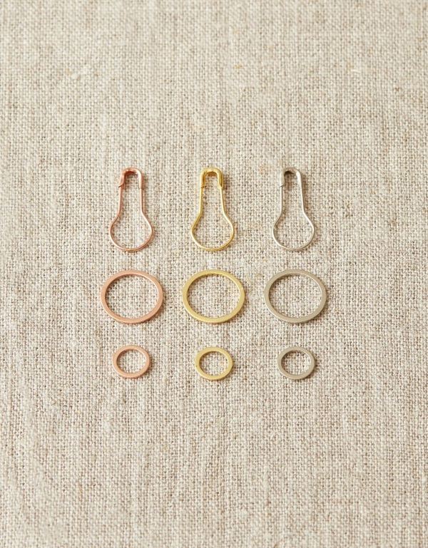 Precious Metal Stitch Markers