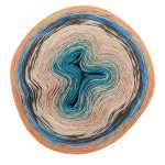 Creative Cotton Dègradè Lucky color núm 368 azules marrones