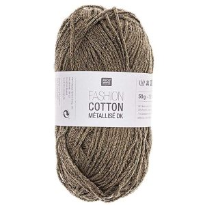Fashion Cotton Mètallisè DK Marrón