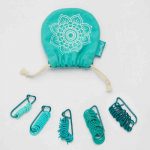 KNITPRO MINDFUL STITCH MARKERS - 1X100PCS