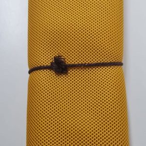 Tela mesh 3D color mostaza