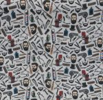 Tela artículos peluquería