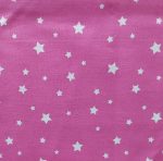 Tela de estrellas fondo fucsia