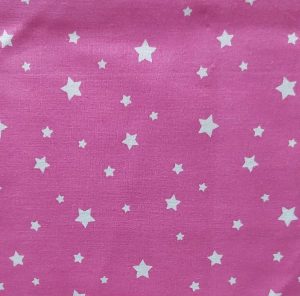 Tela de estrellas fondo fucsia