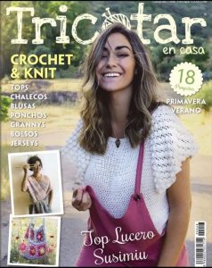 Revista Tricotar en casa núm 48 Moda Primavera-Verano